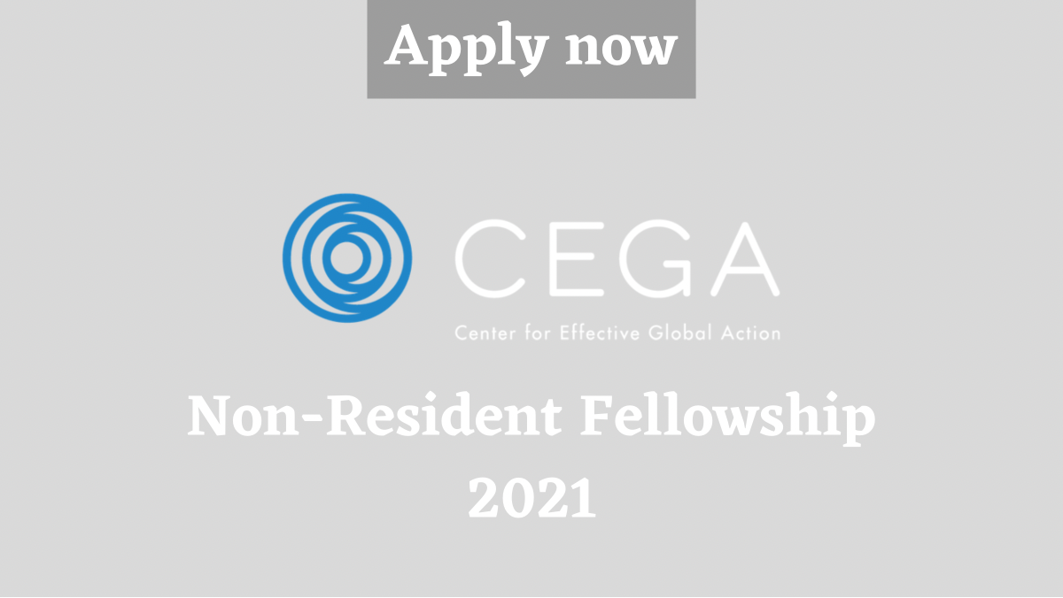 CEGA Non-Resident Fellowship