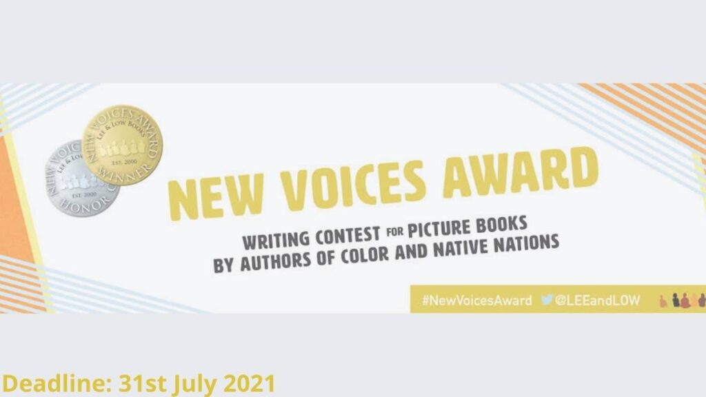 Lee And Low Books New Voices Award