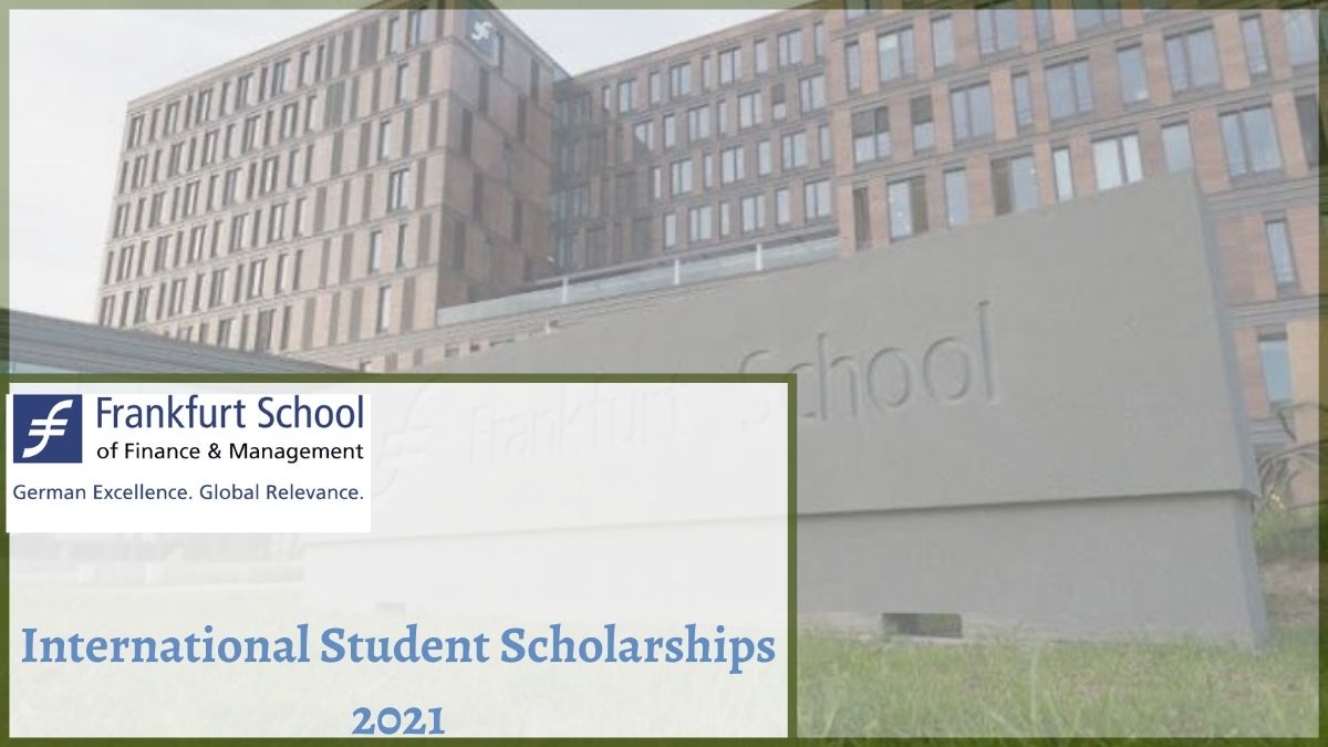 Frankfurt School Of Finance And Management International Student Scholarships