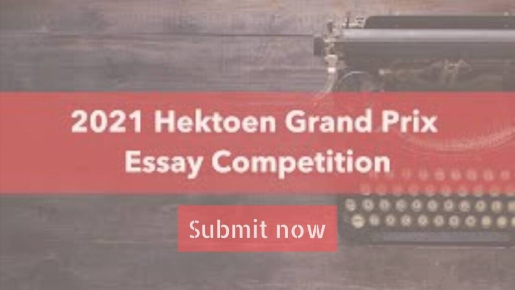 Hektoen Grand Prix Essay Competition