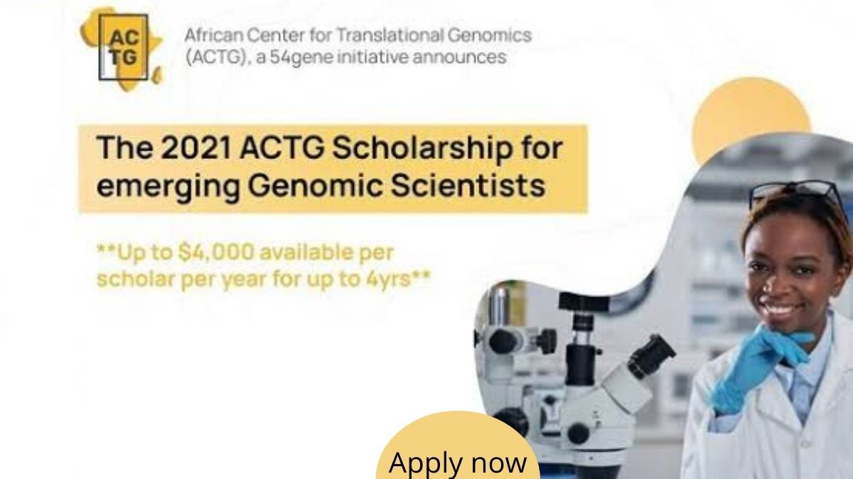 ACTG Academic Scholarship For African Scientists 2021/2022