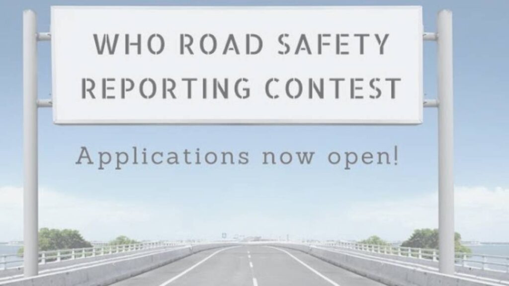 WHO Road Safety Reporting Contest 2021