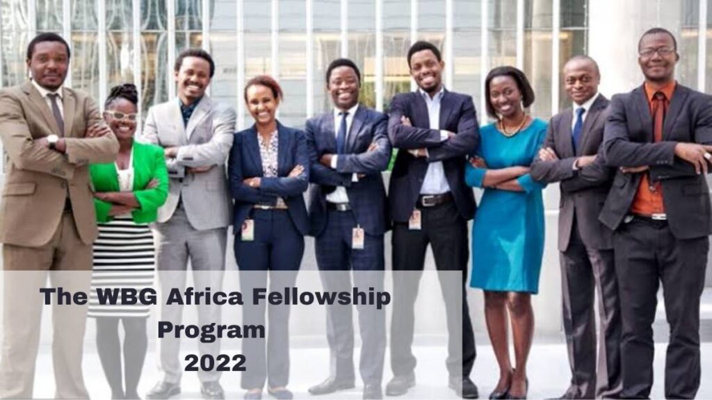 WBG Africa Fellowship Program 2022