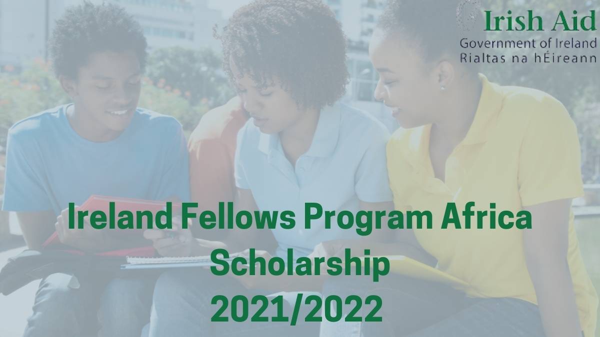 Ireland Fellows Program-Africa Scholarship 2021/2022