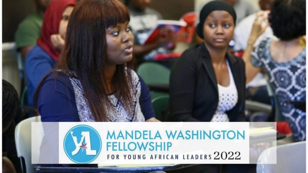Mandela Washington Fellowship For African Leaders 2021/2022