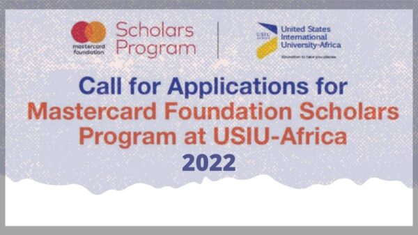 USIU-Africa Mastercard Foundation Scholarship 2022