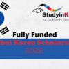 Global Korea Scholarship (GKS) 2022 [Fully Funded]