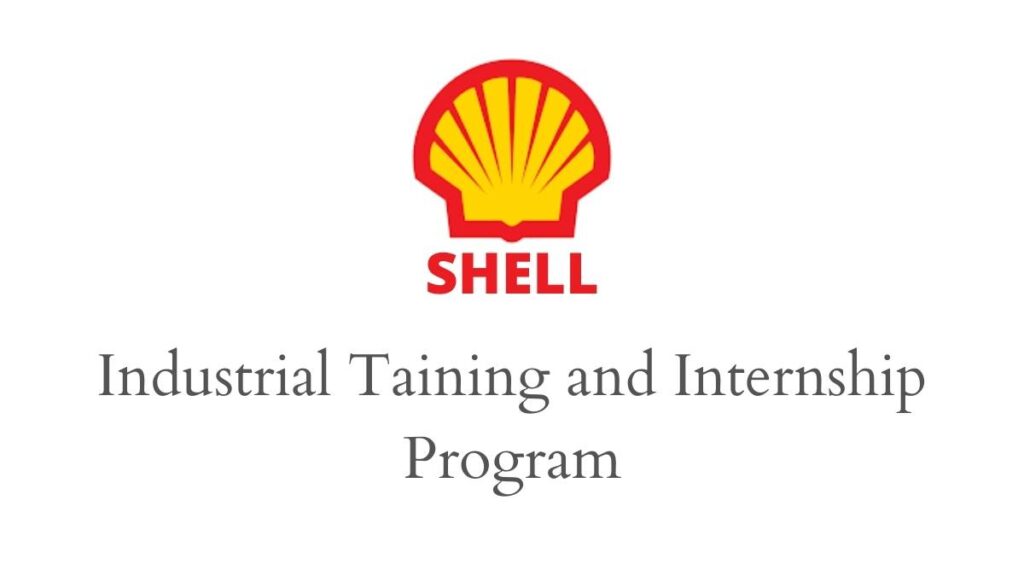 Shell Student Industrial Training Program
