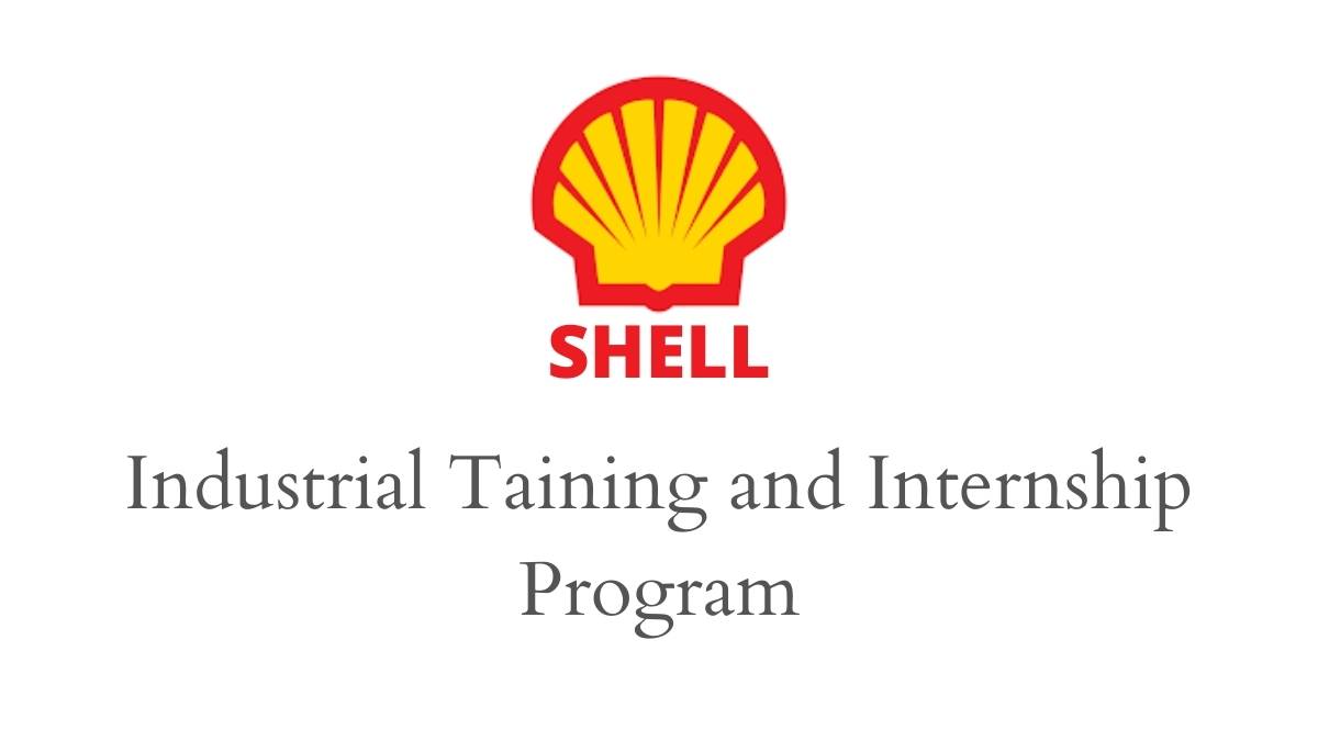 Shell Student Industrial Training Program