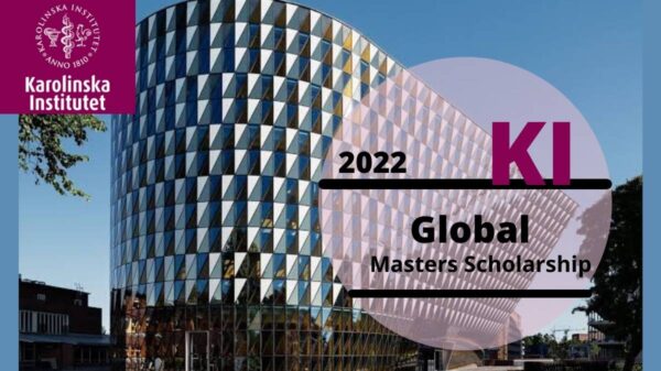Karolinska Institutet: KI Global Masters Scholarship 2022