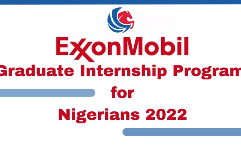 ExxonMobil Graduate Internship Program 2022