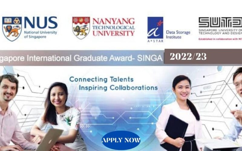 Singapore International Graduate Award (SINGA) 2022/23