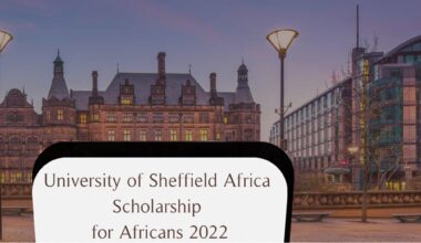 University of Sheffield Africa Scholarship 2022