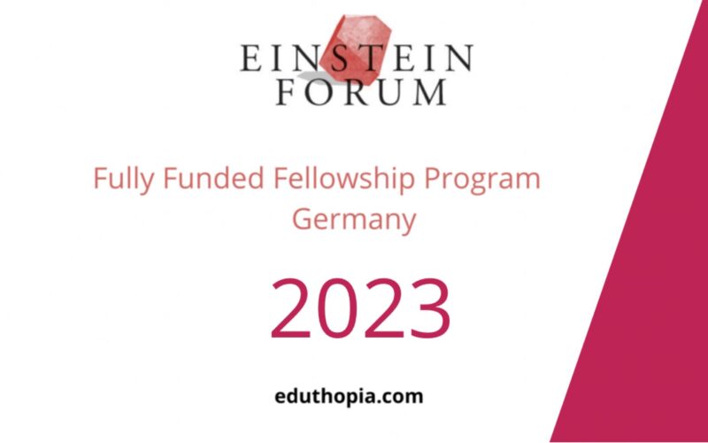 Einstein Fellowship For Young Thinkers 2023