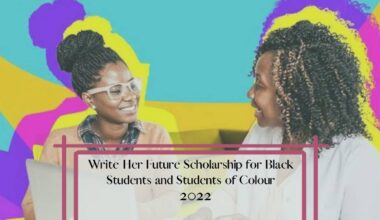 Write Her Future Scholarship 2022