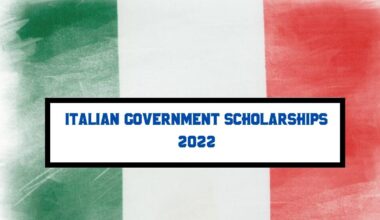 Italian Government MAECI Scholarship 2022