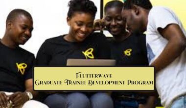Flutterwave Graduate Trainee Program 2022