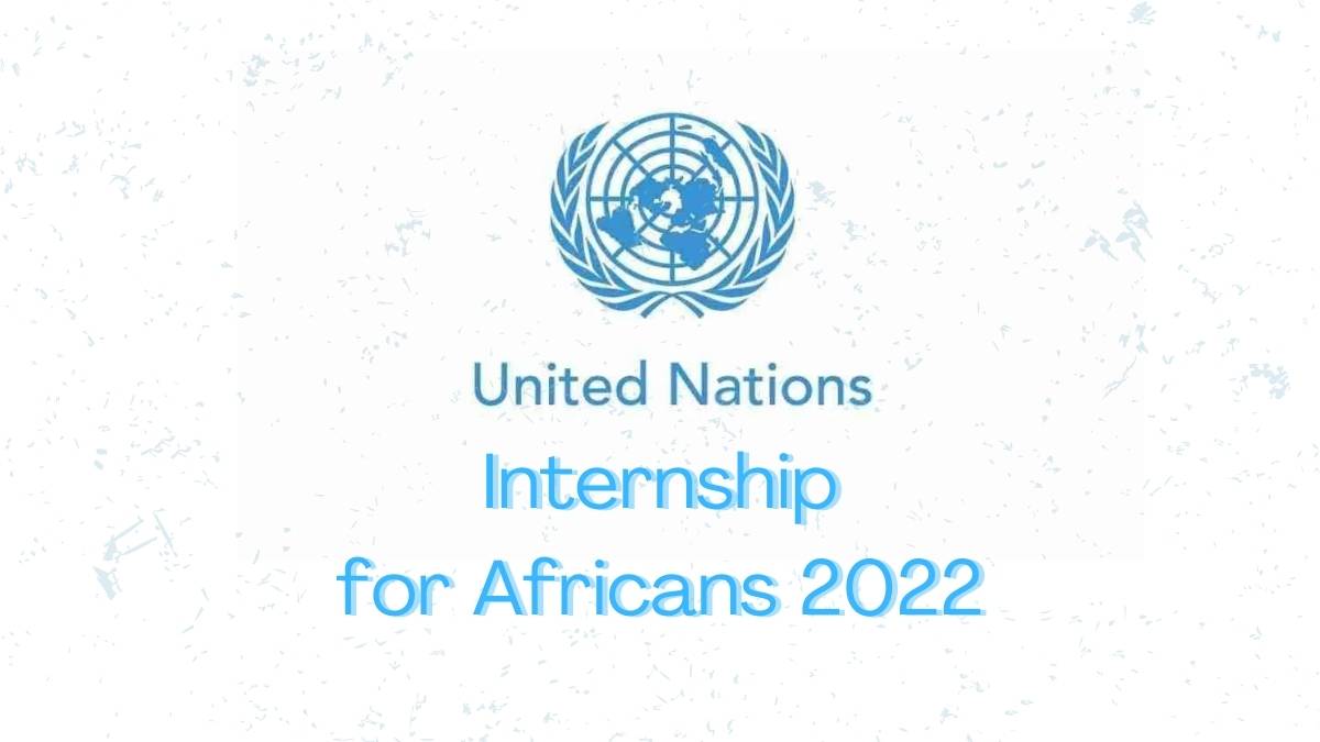 United Nations Internship Program for Africans 2022