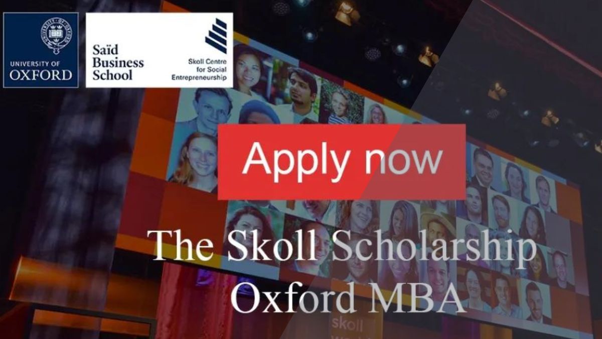 University of Oxford Skoll Scholarship 2023