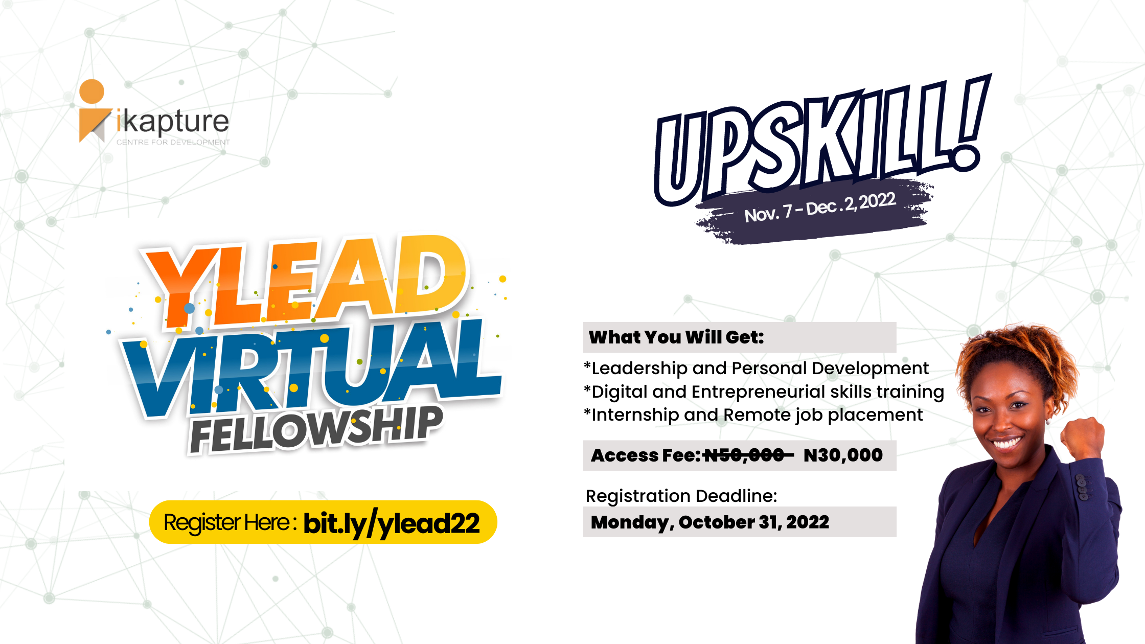 YLEAD Virtual Fellowship Program 2022 for Aspiring Young Leaders in Africa