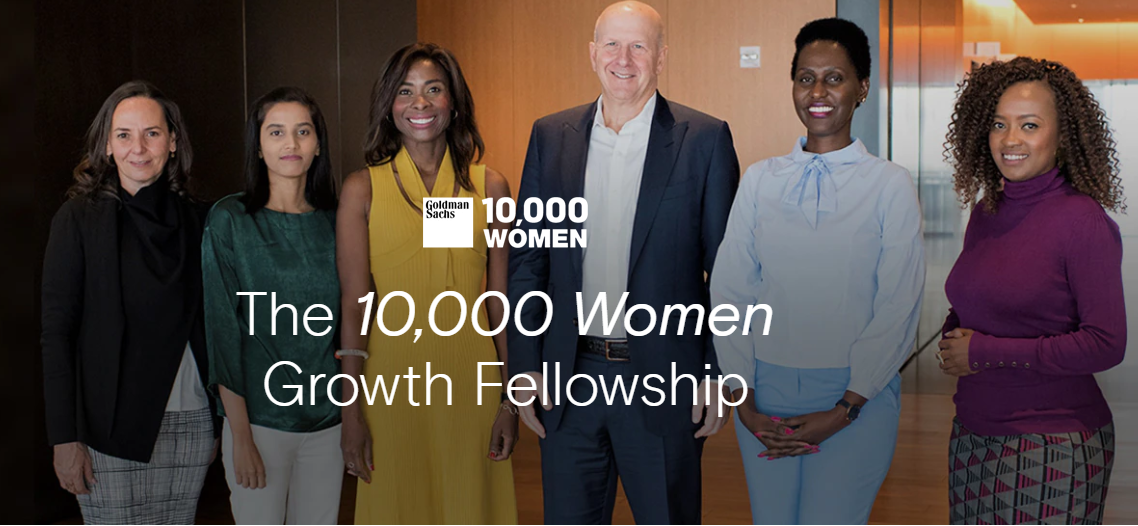 Goldman Sachs 10,000 Women Growth Fellowship 2023