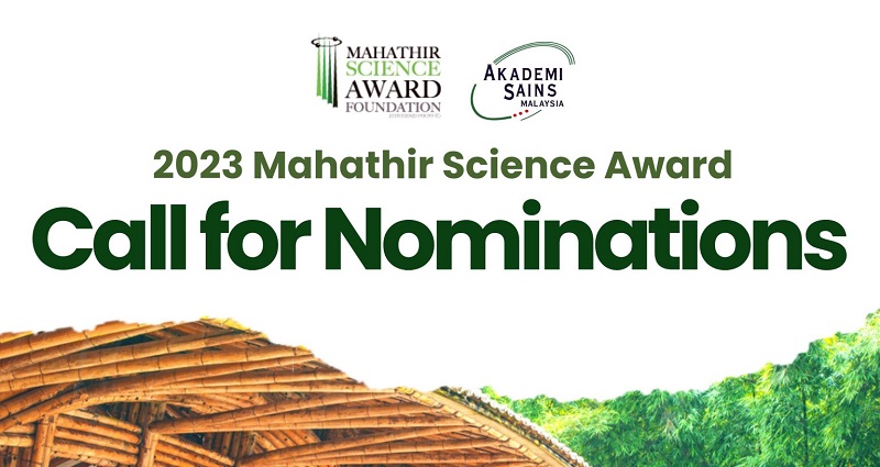 Mahathir Science Award 2023 for Tropical Agriculture/Architecture & Engineering ($100,000 prize)