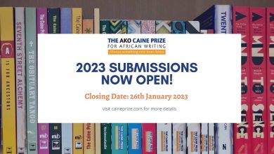AKO Caine Prize for African Writing 2023 ($10,000 prize)