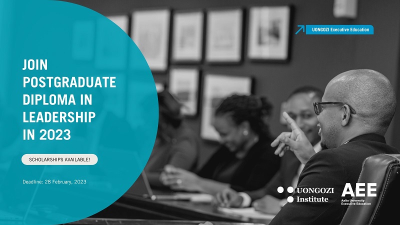 UONGOZI Institute Postgraduate Diploma in Leadership 2023/2024 (Scholarship available)