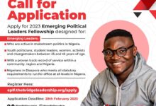 The Bridge Leadership Foundation (TBLF) Emerging Political Leaders Fellowship 2023 Cohort (Fully-funded)