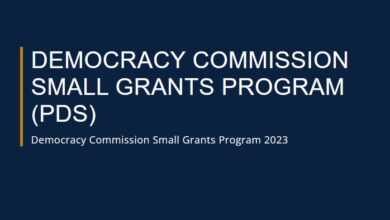 U.S. Embassy Tbilisi Democracy Commission Small Grants Programme 2023 (up to $50,000)