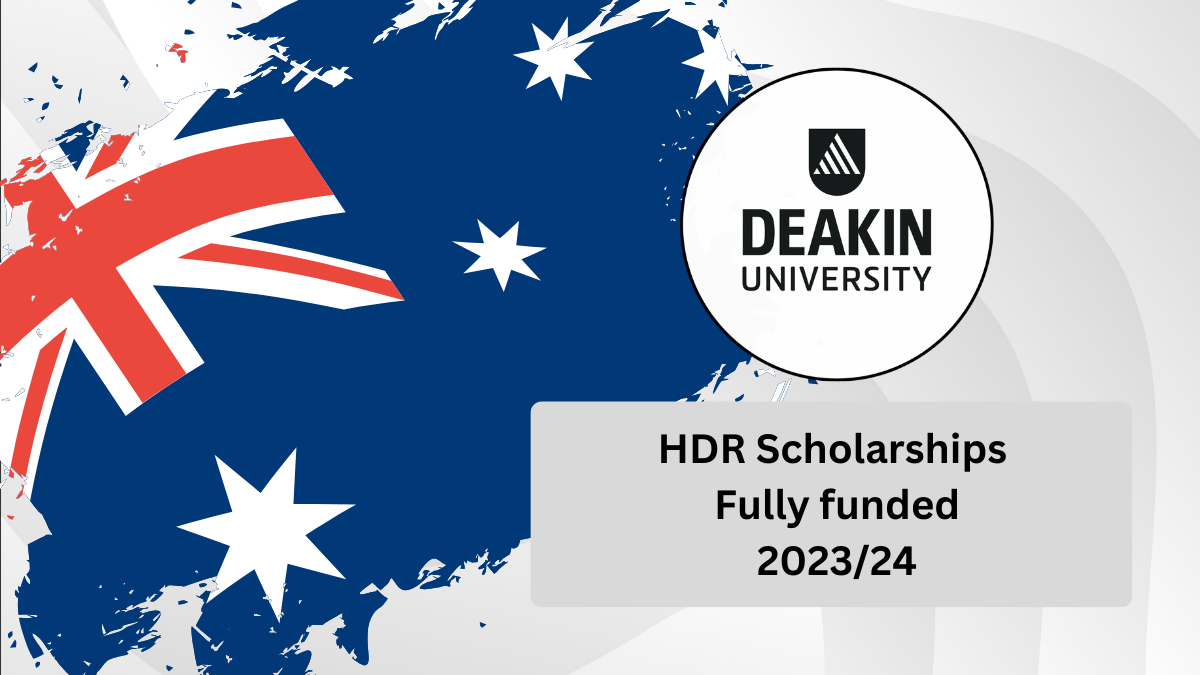 Deakin University HDR Scholarship