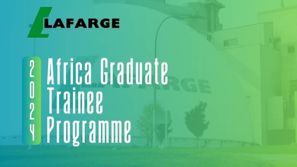 Lafarge Africa Graduate Trainee Programme 2024