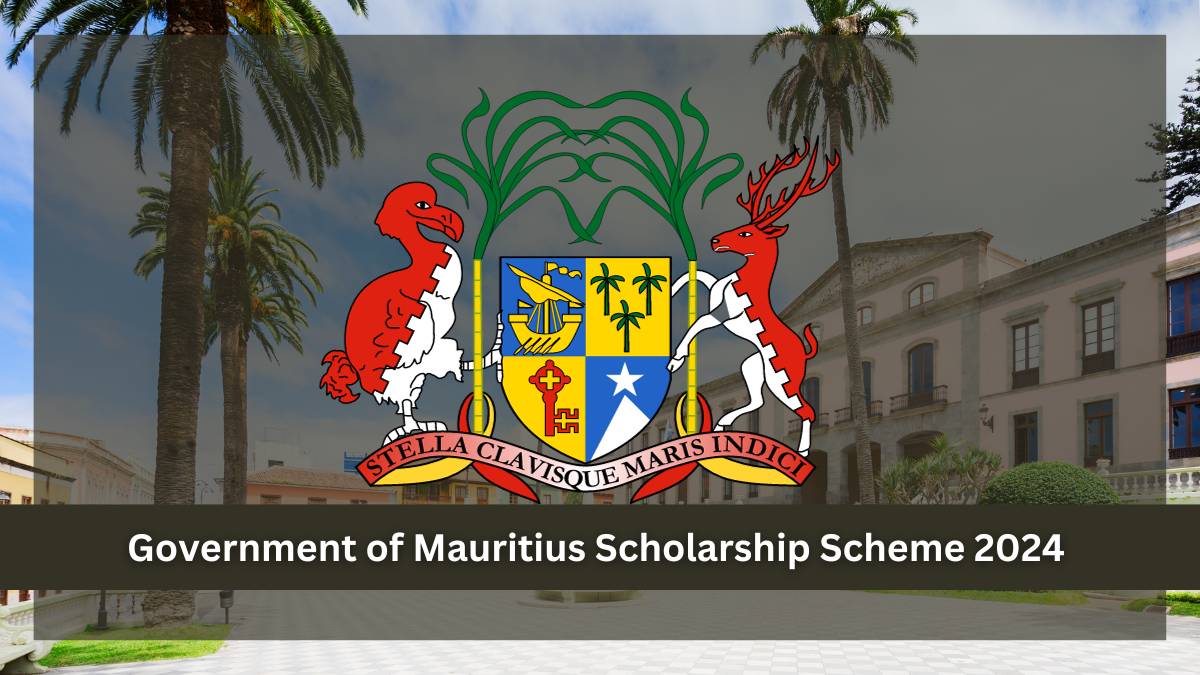Government of Mauritius Scholarship Scheme 2024