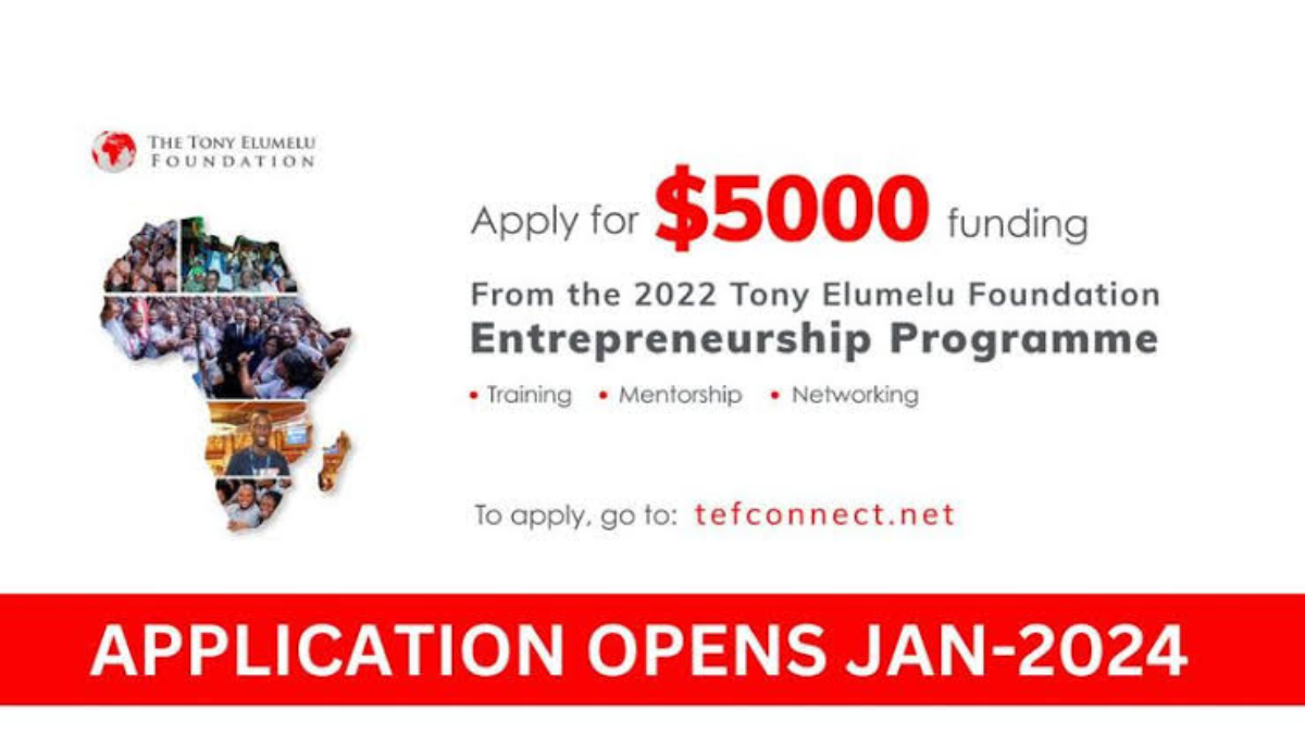 Tony Elumelu Foundation Entrepreneurship Program 2024