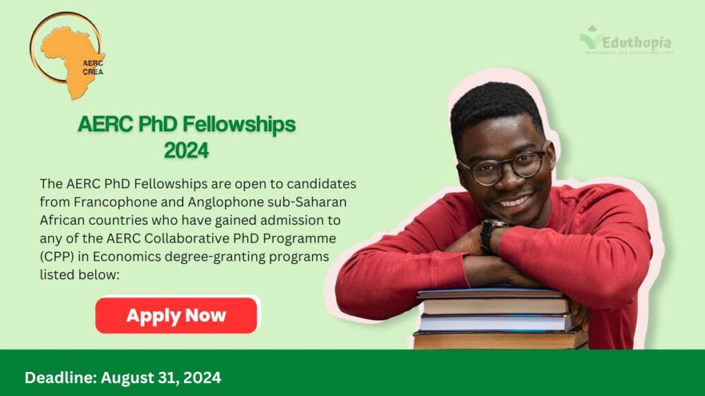 AERC PhD Fellowships 2024