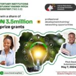Nigeria Energy Forum (NEF) Tertiary Institutions Energy Pitch Contest (TIEC) 2024 for Nigerian students